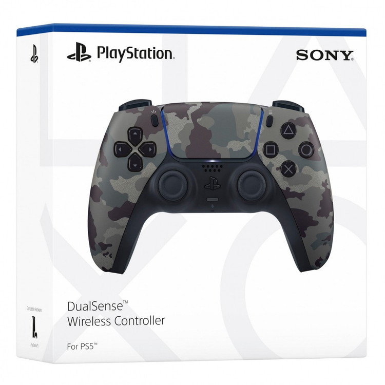 دسته بازی SONY PS5 DualSense - Gray Camouflage اورجینال